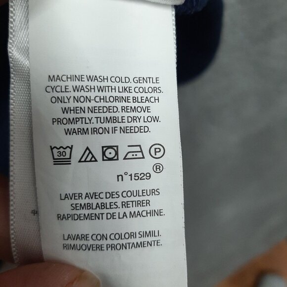 Polo Ralph Lauren Mens Navy blue collared shirt 2XB Casual basic 100% Cotton - Picture 6 of 7